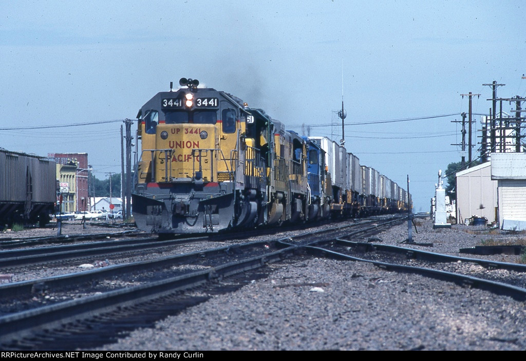 UP 3441 at Columbus